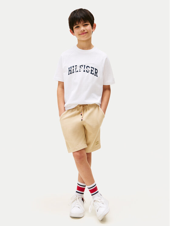 Tommy Hilfiger Tommy Hilfiger Camiseta KB0KB09726 Blanco Regular Fit