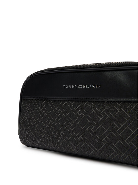 Tommy Hilfiger Ľadvinka Tommy Hilfiger Th Flag Monogram Camera Bag AM0AM14297 Čierna