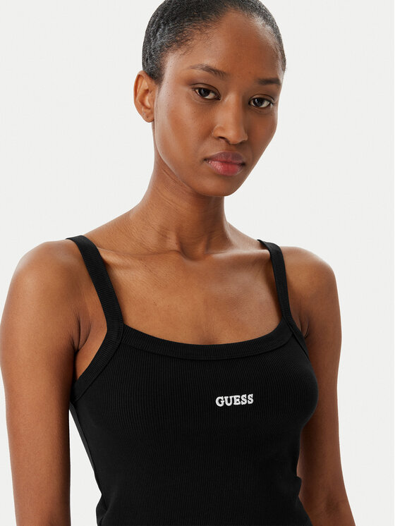 Guess Guess Top V6GP16 K3180 Negro Regular Fit