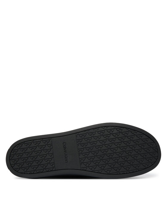 Calvin Klein Sneakersy Calvin Klein Hybrid Clean Cup Derby Lth HM0HM02011 Czarny