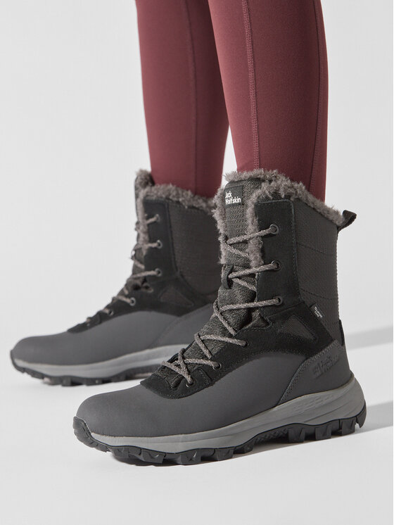 Jack Wolfskin Stivali da neve Jack Wolfskin Everquest Texapore Snow High W 4053601 Nero