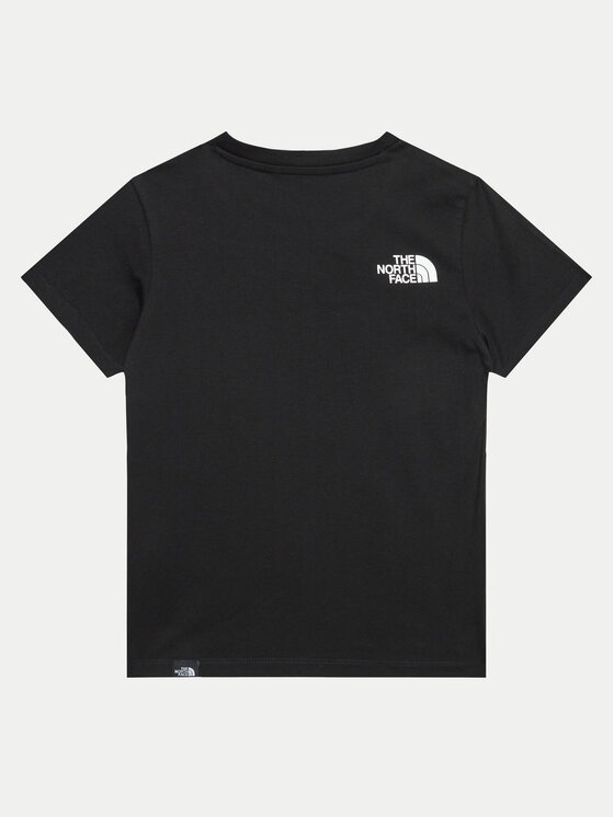 The North Face The North Face Marškinėliai Simple Dome NF0A8DRP Juoda Regular Fit