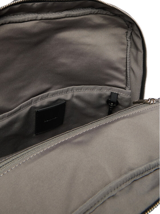 Calvin Klein Maža rankinė Calvin Klein Emblem Aop Emboss Slim Square Bp LV04D3328G Juoda
