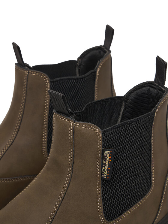 Napapijri Členková obuv s elastickým prvkom Napapijri NP0A893A Hnedá