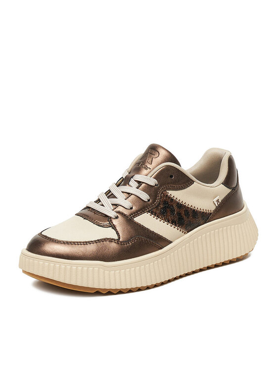 Rieker Sneakersy Rieker W1702-60 Béžová