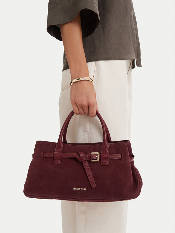 GINO ROSSI Handtasche GINO ROSSI EO-LA224-19591-3 Dunkelrot