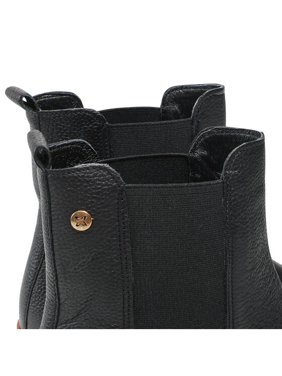 Maciejka Kotníková obuv s elastickým prvkem Maciejka 05312-01/00-6 Černá