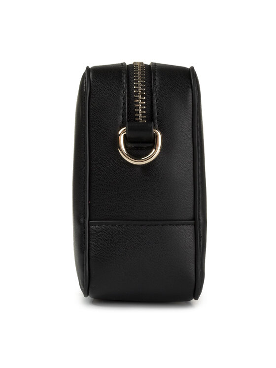 Tommy Hilfiger Ročna torba Tommy Hilfiger Iconic Tommy Crossover Solid AW0AW07591 Črna