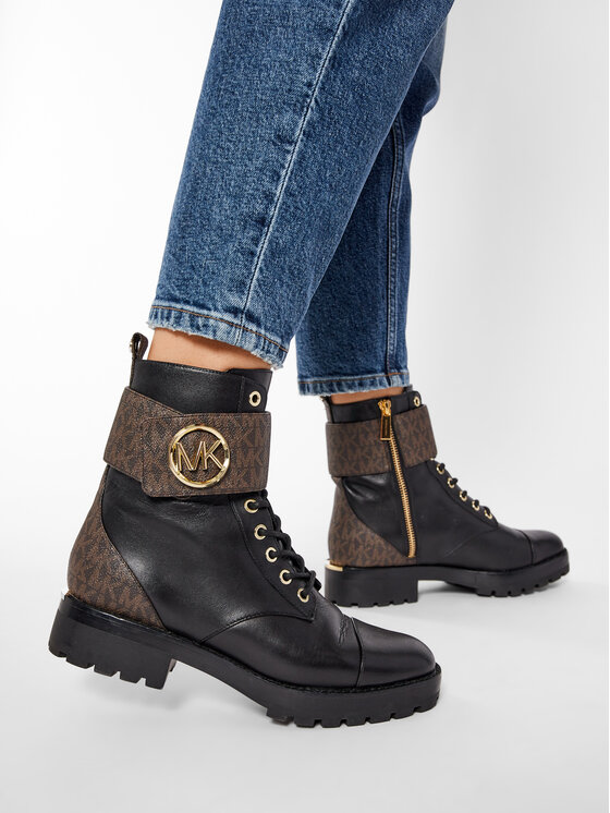 MICHAEL Michael Kors Bakancs MICHAEL Michael Kors Tatum Ankle Boot 40F0TAFB6L Fekete
