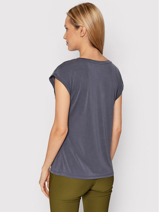 Vero Moda Vero Moda Marškinėliai Filli 10247666 Pilka Regular Fit
