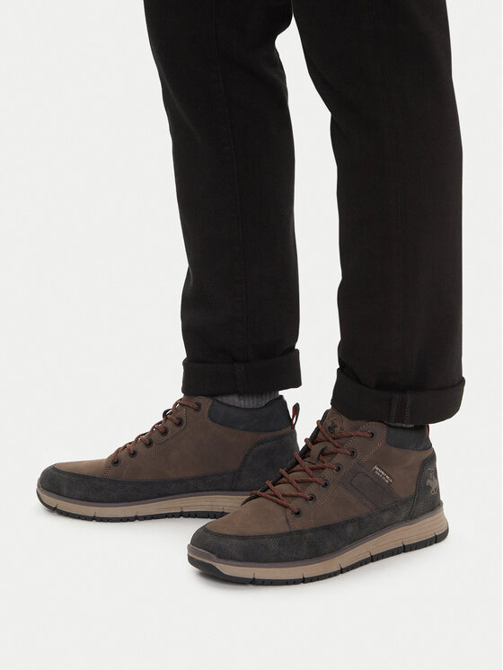 Beverly Hills Polo Club Šnurovacia obuv Beverly Hills Polo Club CEO-24AC595 Hnedá