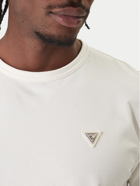 Guess Guess Camiseta Z6RI07 J1314 Écru Regular Fit
