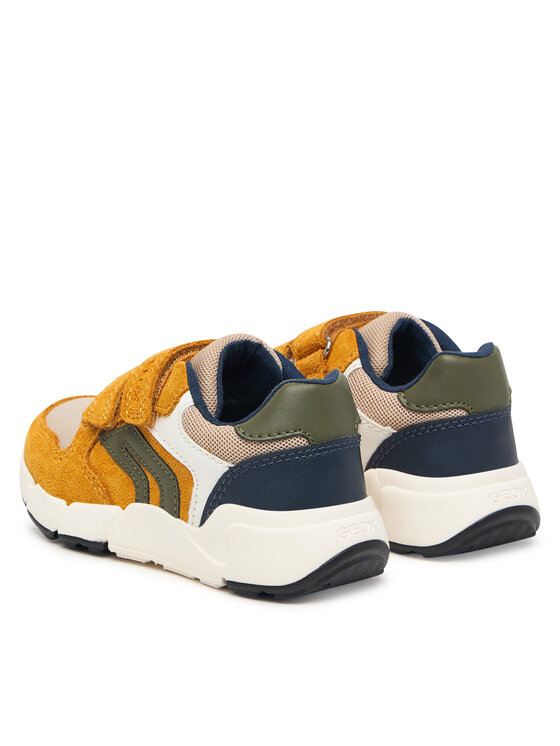 Geox Sneakersy Geox B Flexyper Mini Boy B656GC 05422 C2023 M Żółty