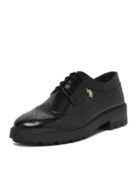 U.S. Polo Assn. Pusbačiai U.S. Polo Assn. EO-ANYA001W/GL1 Juoda