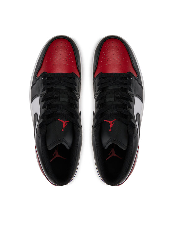 Nike Sneakersy Nike Air Jordan 1 Low 553558 161 Čierna