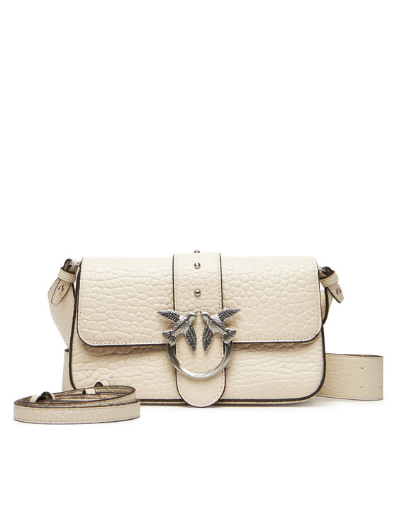 PINKO Сумка PINKO Love One Mini Slouchy Fl Al 25-26 PLTT 104340 A2JU Écru