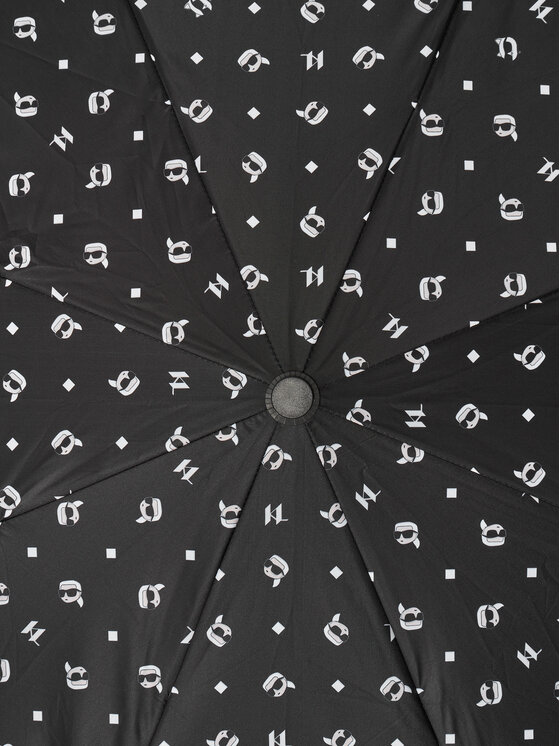 KARL LAGERFELD Dáždnik KARL LAGERFELD A1W50078 Čierna