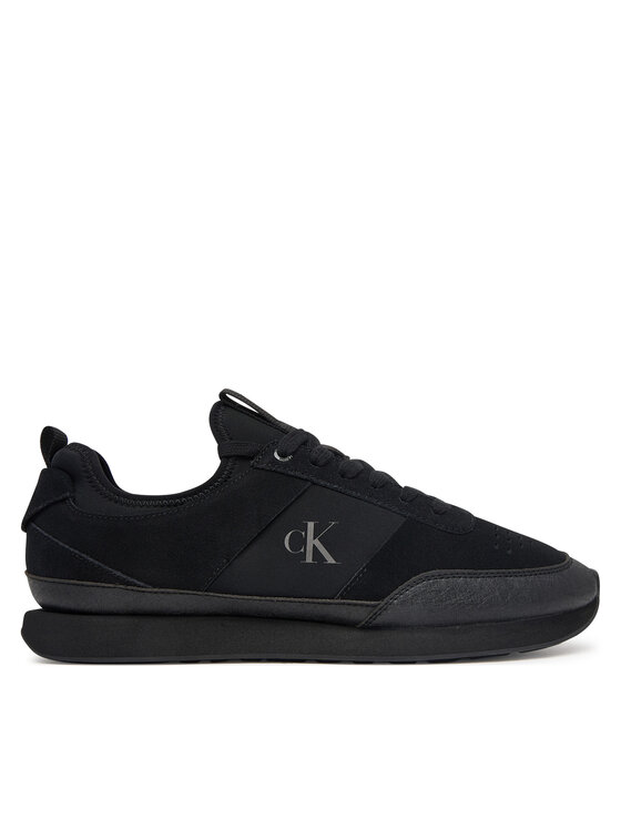Calvin Klein Αθλητικά Calvin Klein Retro Runner Sock Laceup Mix HM0HM02305 Μαύρο