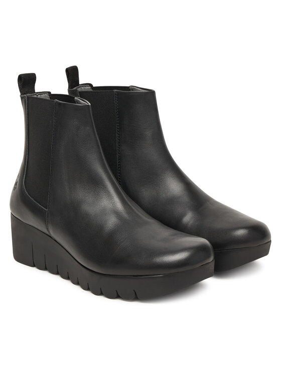 Fly London Botine Fly London Vazefly P145177000 Negru
