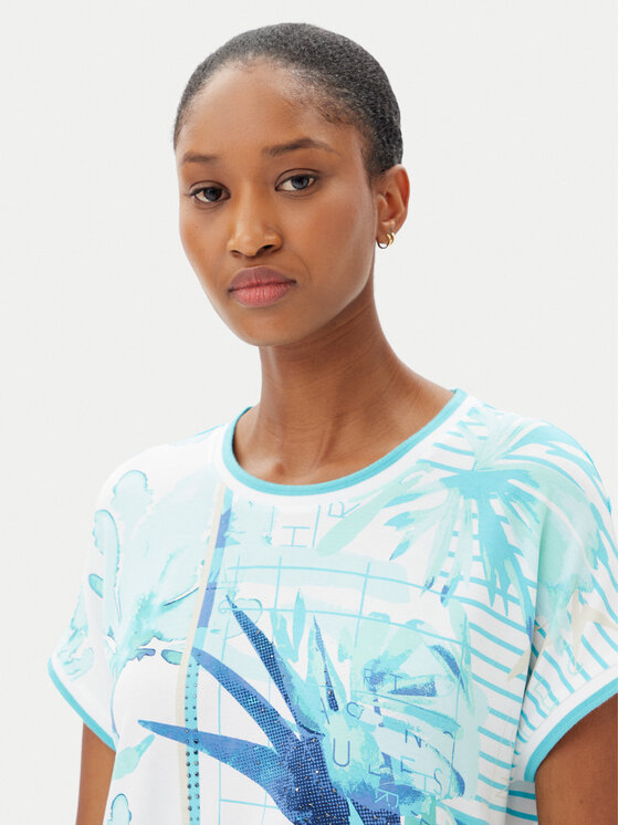 Olsen Olsen Футболка 11105047 Голубий Regular Fit