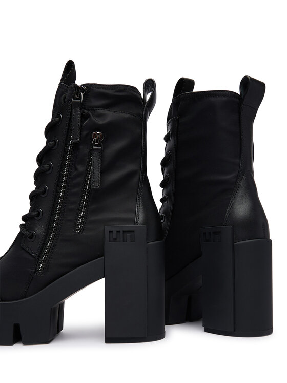 United Nude Botki United Nude Grip Cap Mid 1103101201 Czarny