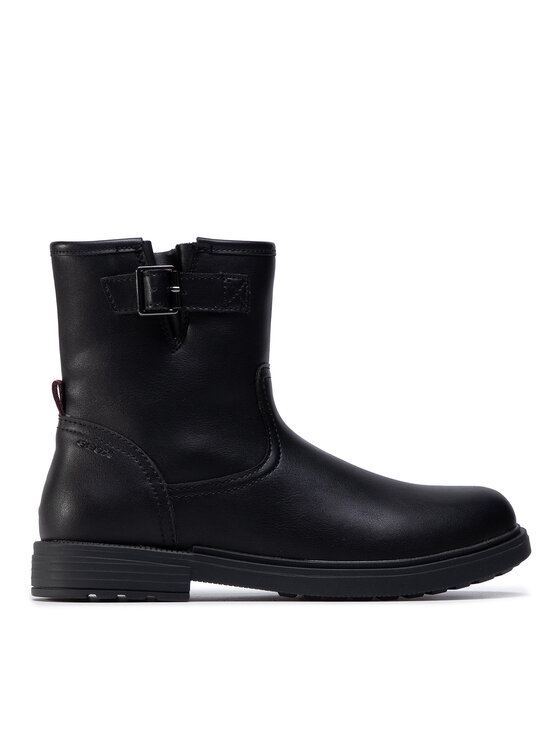 Geox Ботуши Geox J Eclair G.B J049QB 000BC C9999 D Черен