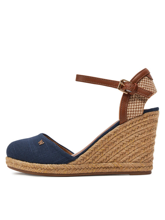 Wrangler Espadrile Wrangler Brava Women Wedge 20241056 Bleumarin