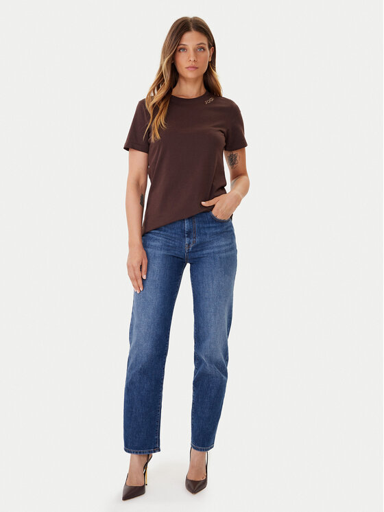 JOOP! JOOP! Camiseta 58 254JE58Tori 30048474 Marrón Slim Fit