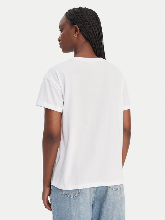 Liu Jo Liu Jo Camiseta WA6413 JS904 Blanco Regular Fit