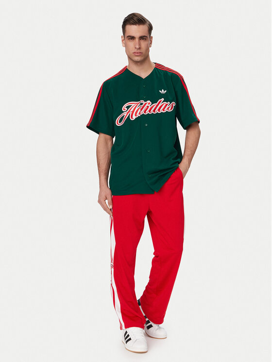 adidas adidas Camiseta Summer League Varsity Baseball KE2245 Verde Oversize
