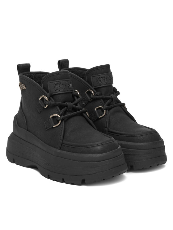 Buffalo Čizme Buffalo Olympia Chukka Warm 1622613 Crna