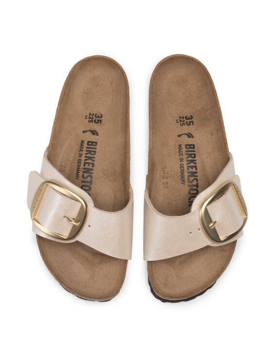 Birkenstock Чехли Birkenstock Madrid Big Buckle 1015279 Бежов