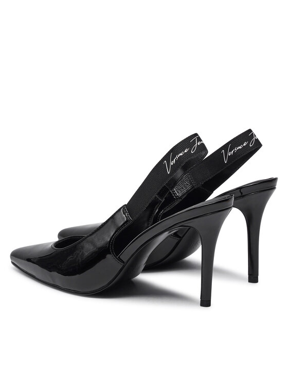 Versace Jeans Couture Čevlji z visoko peto Versace Jeans Couture 77VA3S52 Črna