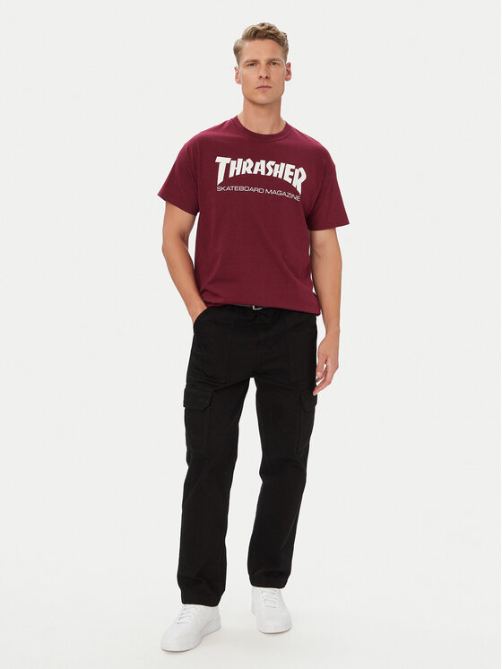 Thrasher Thrasher Marškinėliai Skatemag Vyšninė Regular Fit