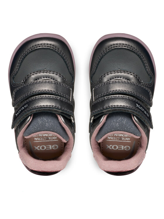 Geox Sneakersy Geox B Zapito B566DC 0NFBC C1325 Šedá