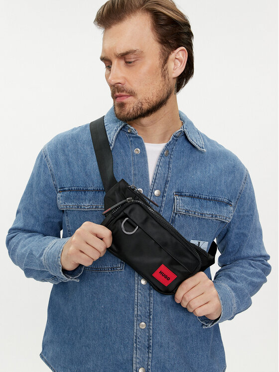HUGO Τσαντάκι Μέσης﻿ HUGO Ethon 2.0n 50491759 Μαύρο