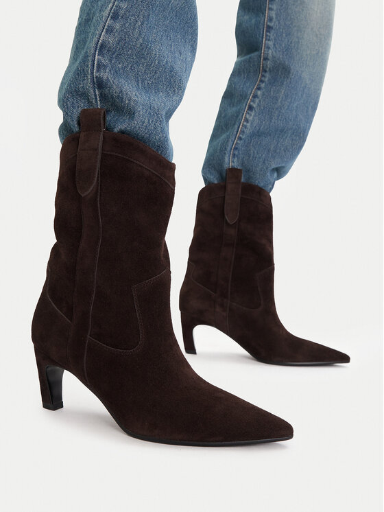 GINO ROSSI Ботильйони GINO ROSSI EO-ZARA-LT2546 Коричневий