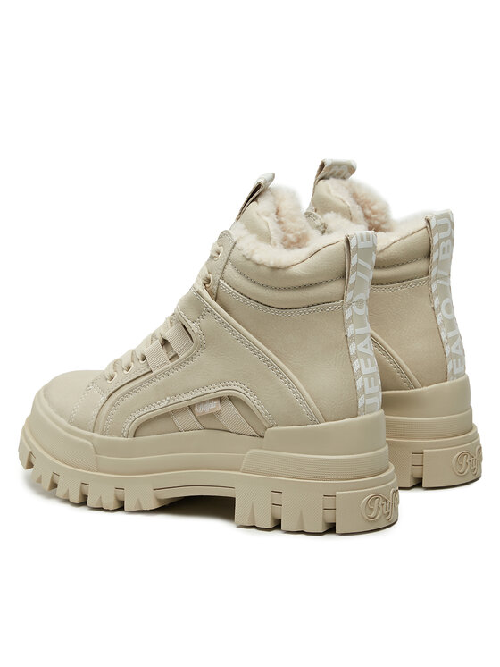 Buffalo Sneakersy Buffalo Aspha Nc Mid Warm 1622185 Béžová