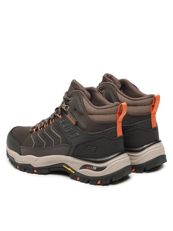 Skechers Trapper stila apavi Skechers Arch Fit Dawson Raveno 204634/BRN Brūns
