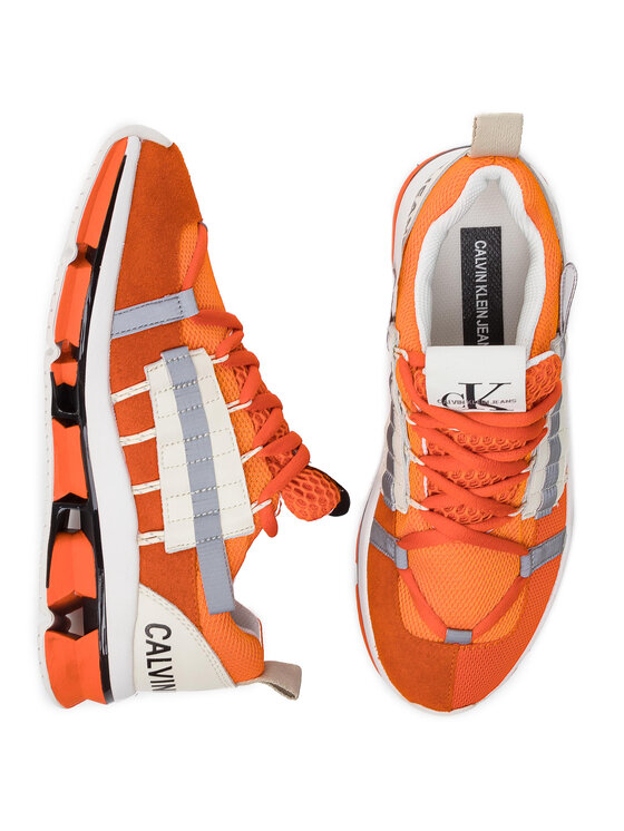Calvin Klein Jeans Sneakersy Calvin Klein Jeans Lex S0589 Pomarańczowy