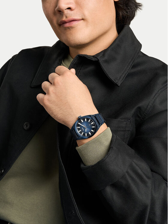 Fossil Годинник Fossil Everett FS6169 Cиній