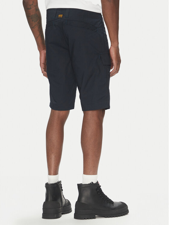 G-STAR G-Star Raw Σορτς υφασμάτινο 3D Cargo D26222-D308 Σκούρο μπλε Regular Fit