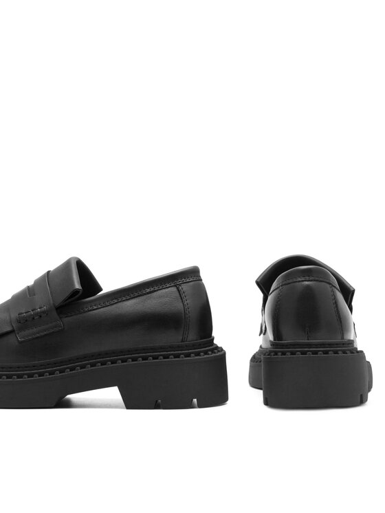 Badura Loafersy Badura SINES-23FW110-V Czarny