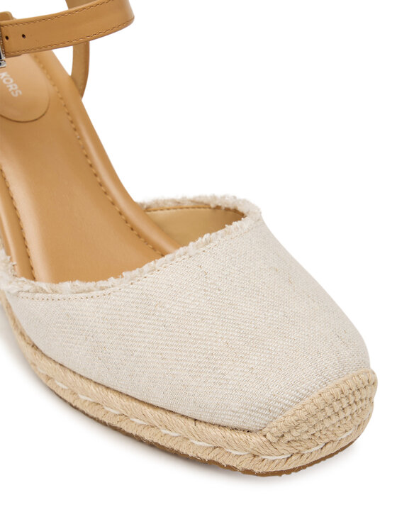 MICHAEL Michael Kors Еспадрильї MICHAEL Michael Kors Kenzie Wedge 40S6KZMS2D Кремовий