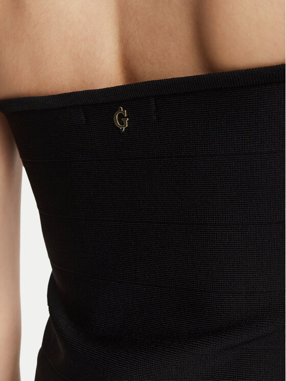 Guess Guess Top W6YR37 Z1042 Negro Slim Fit