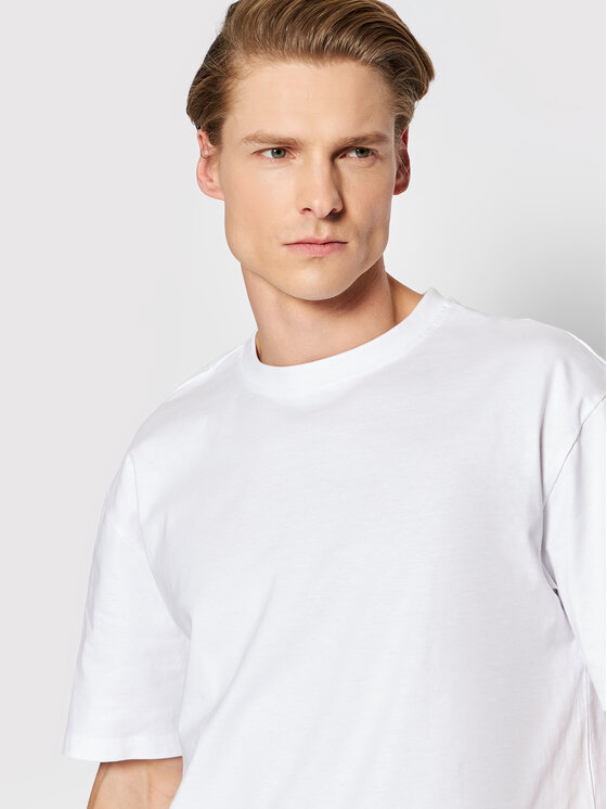 Only & Sons Only & Sons Marškinėliai Fred 22022532 Balta Relaxed Fit