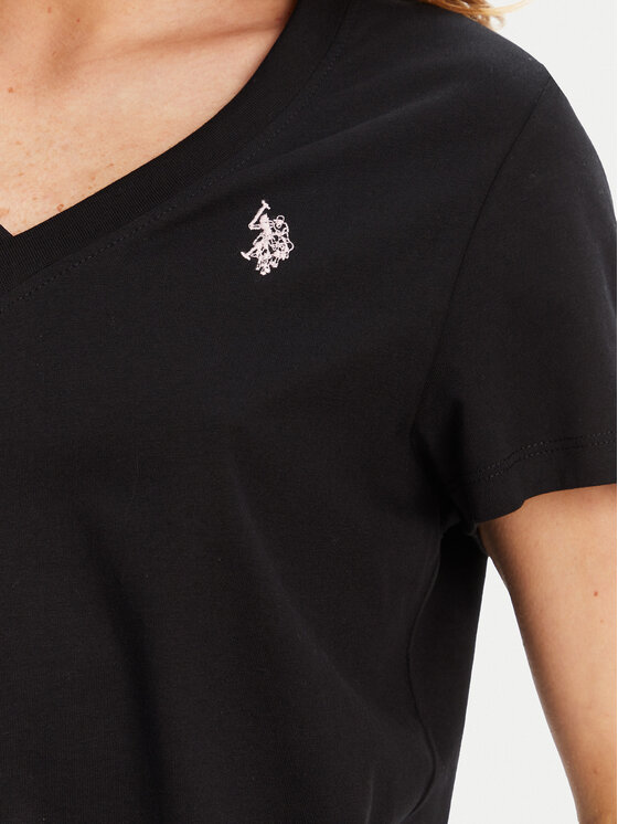 U.S. Polo Assn. U.S. Polo Assn. Футболка WUP0635 Чорний Classic Fit