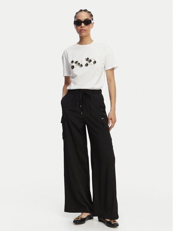 Liu Jo Liu Jo Camiseta WA6238 JS923 Blanco Regular Fit
