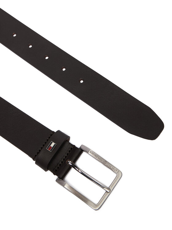 Tommy Hilfiger Cinturón para hombre Tommy Hilfiger Olivier 3.5 Ext AM0AM13755 Marrón