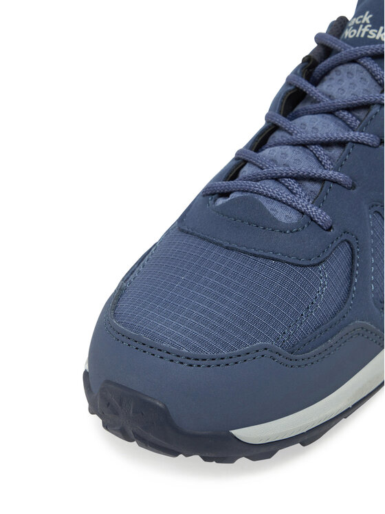 Jack Wolfskin Trekingová obuv Jack Wolfskin Woodland 2 Texapore Low 4051341 Tmavomodrá